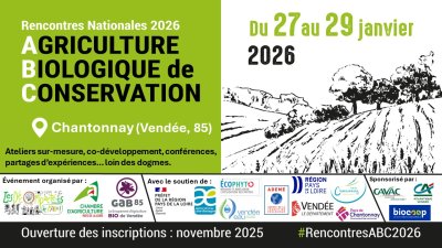 Rencontres Nationales de l'Agriculture Biologique de Conservation